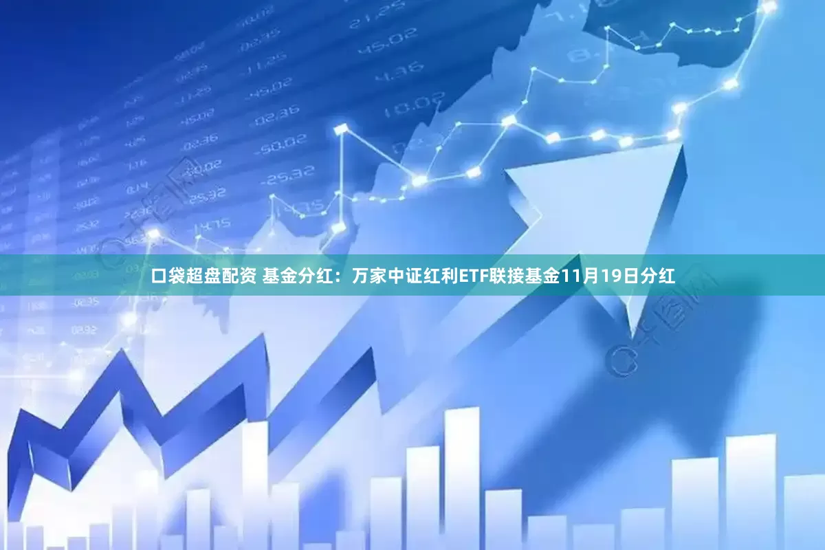 口袋超盘配资 基金分红：万家中证红利ETF联接基金11月19日分红